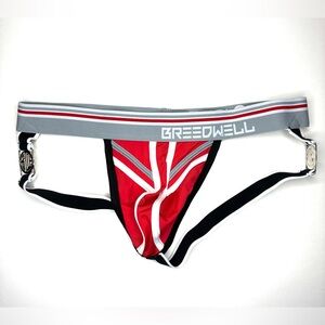Breedwell Red and Gray Jockstrap